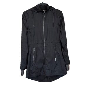 Mondetta Charcoal Full Zip Jacket with Hood and 2 zip pockets. Size Small